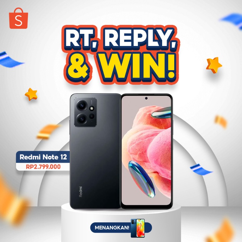 ShopeeID's tweet photo. ✨ GIVEAWAY realme C30s ✨

Hari ini mimin punya realme C30s nih buat kamu!

Caranya:
- FOLLOW @ShopeeID
- RT &amp; LIKE tweet ini
- Klik link di bawah ini
- REPLY kamu mau Redmi Note 12 warna apa dan alasannya

GOOD LUCK 🧡
