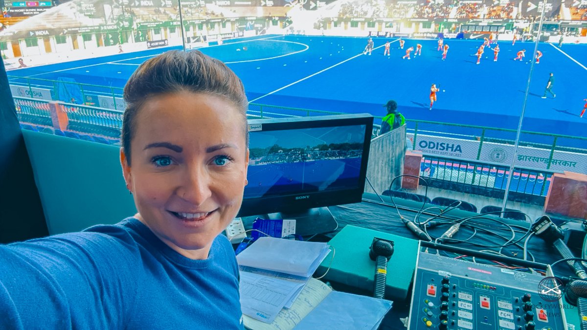 At the @fihockey OQs, it seems even the commentary teams are vying for <a href="/Olympics/">The Olympic Games</a> spots.

Amidst a sea of male voices, <a href="/lloydnikki/">Nikki Lloyd</a> shines like a brilliant diamond in a box of buttons. With such stellar commentary across all venues, surely Nikki's inclusion at <a href="/Paris2024/">Paris 2024</a> is a must!