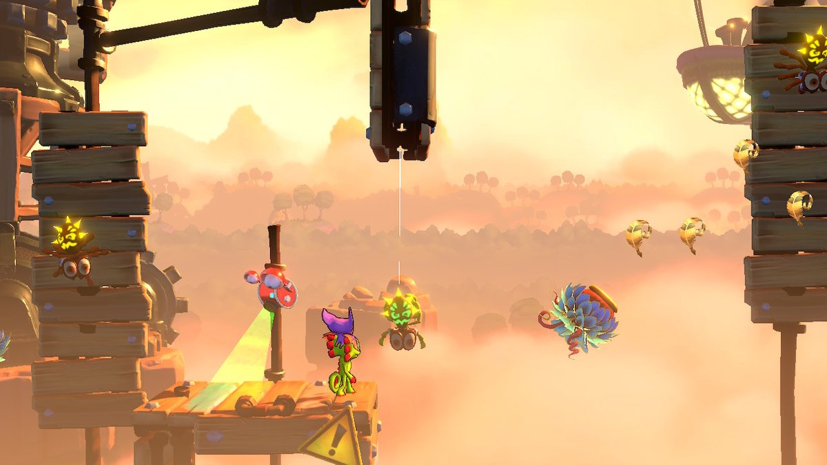 JustGreenOne's tweet photo. #YookaLaylee #ImpossibleLair #NintendoSwitch https://t.co/gRgtTPsdlA