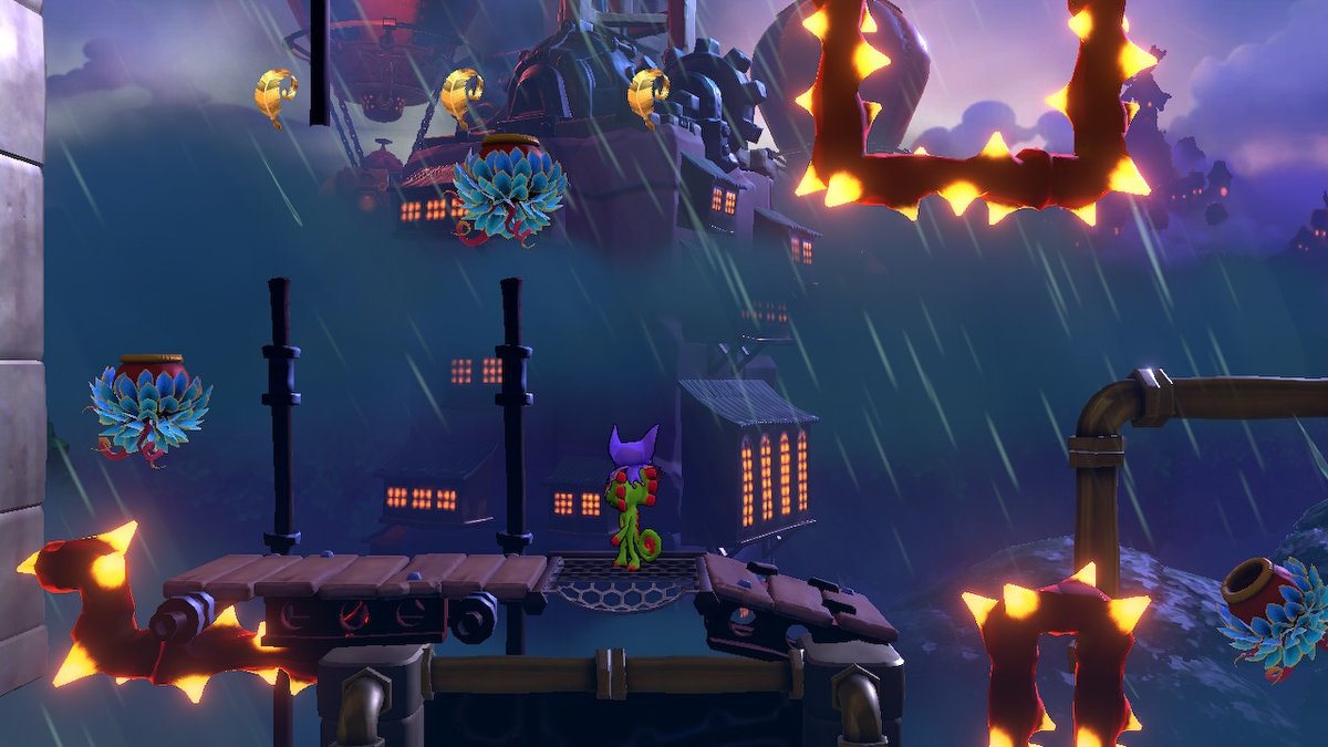JustGreenOne's tweet photo. #YookaLaylee #ImpossibleLair #NintendoSwitch https://t.co/gRgtTPsdlA