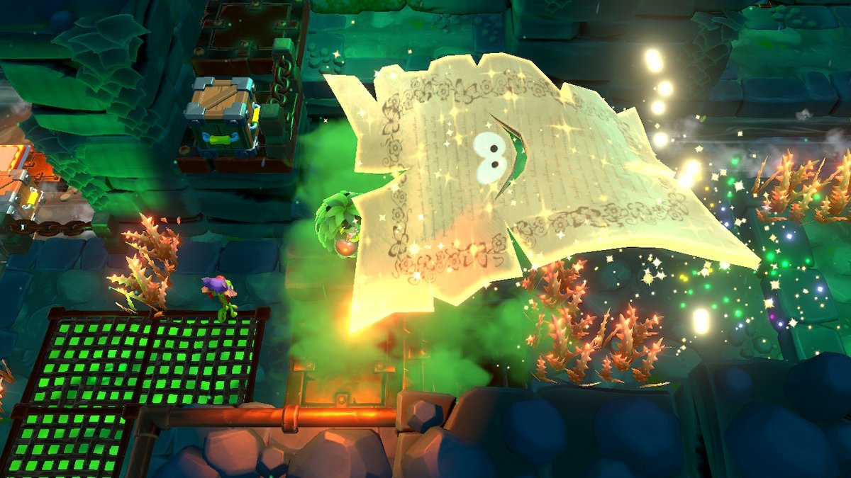 JustGreenOne's tweet photo. #YookaLaylee #ImpossibleLair #NintendoSwitch https://t.co/gRgtTPsdlA