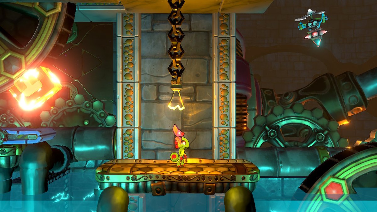 JustGreenOne's tweet photo. #YookaLaylee #ImpossibleLair #NintendoSwitch https://t.co/gRgtTPsdlA