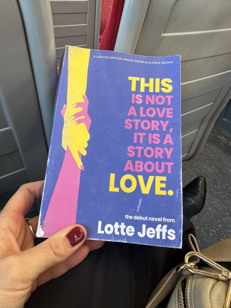 That feeling when you have remembered to bring the book you are in love with on your commute 💙💛💙💛 #ThisLove