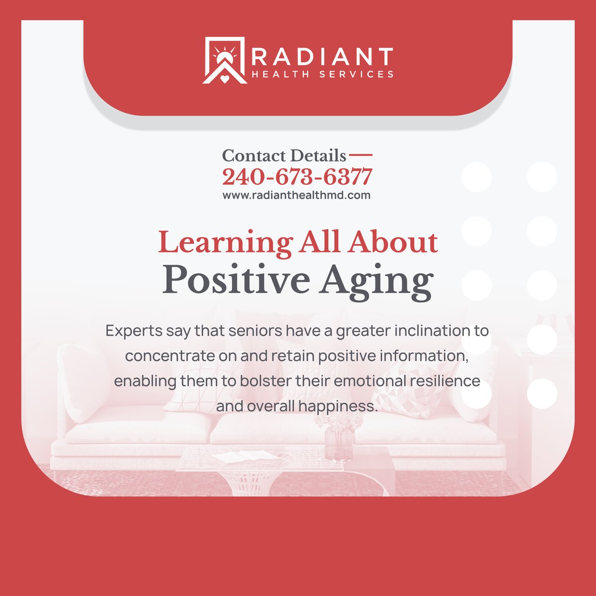radianthealths's tweet image. Here's a noteworthy insight: As revealed in a study from the journal "Psychological Science," people tend to undergo an increase in positive emotions and foster an enhanced sense of overall well-being with age.

#PositiveAging #EnhancedWellBeing #FunAgingFacts