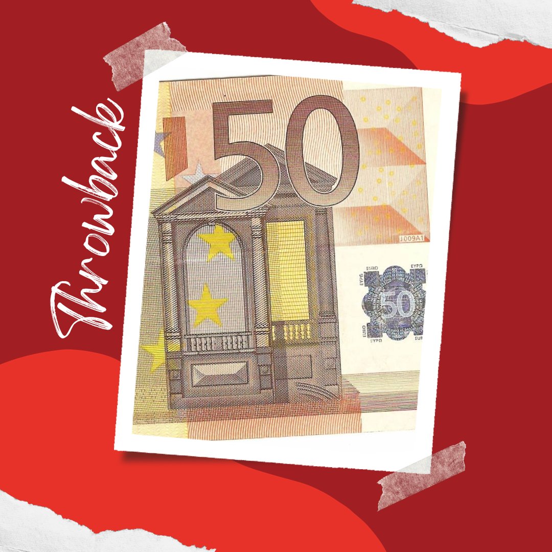 Today’s Throwback is from the year The Euro became the official currency of twelve of the European Union's Members, but what is the year?