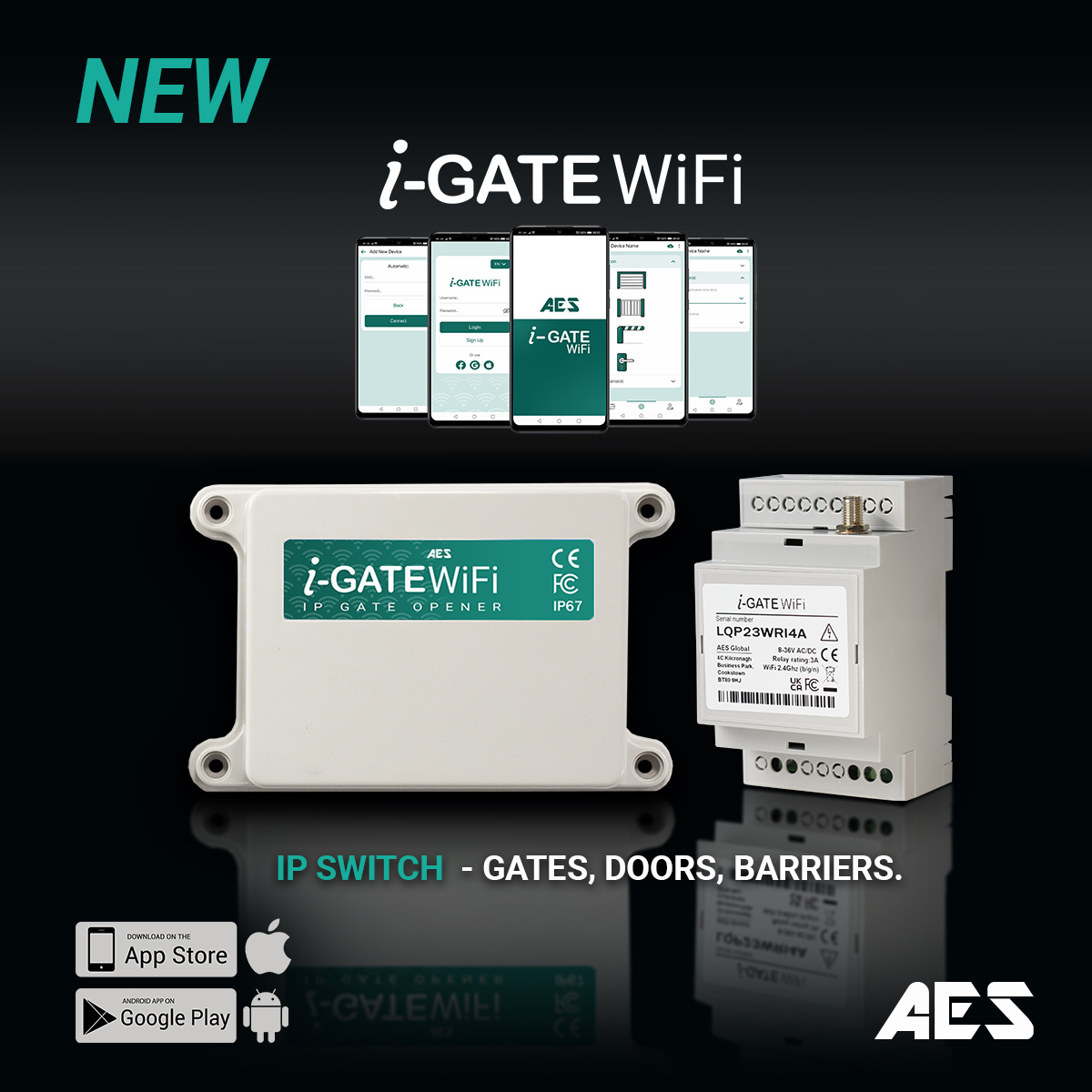Introducing the iGate WiFi Gate Opener - Upgrade your gate system and embrace the future of smart living! aesglobalonline.com/i-gates#i-gate…

 #iGateWiFiOpener #SmartLiving #SmartAccess #iGateWiFiIPSwitch #AESGlobal #gateautomation #accesscontrol #wificontrol #gateopener