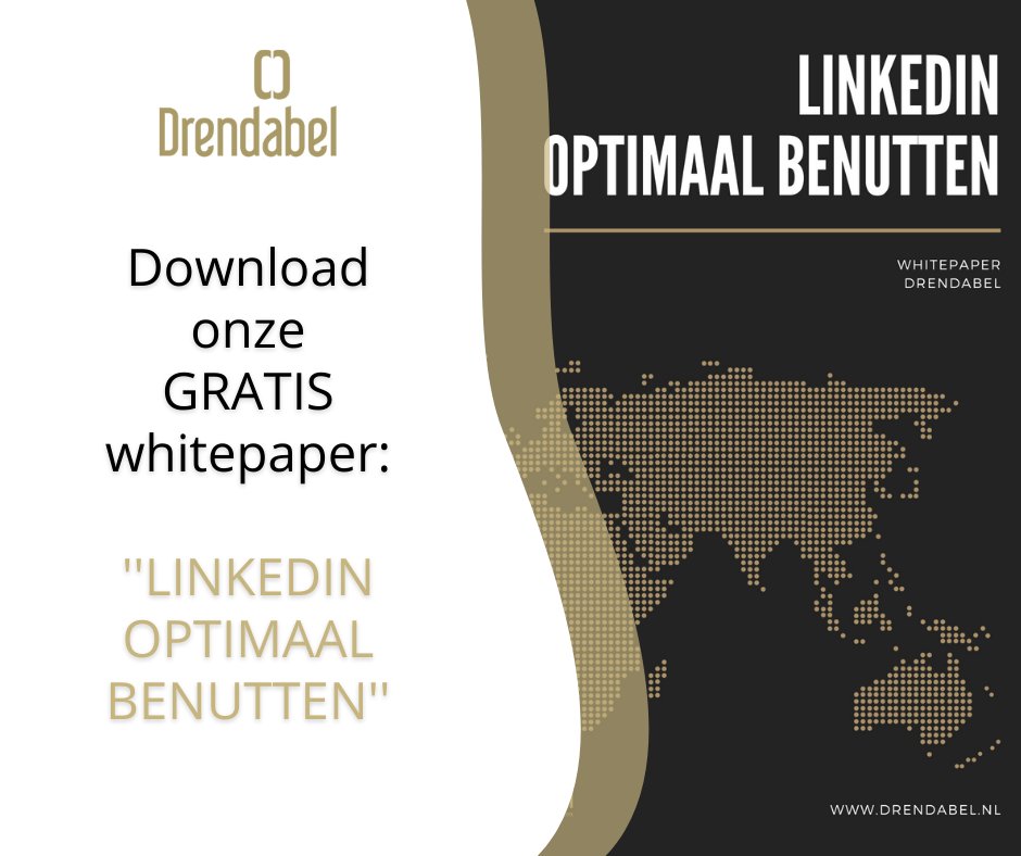 Drendabel's tweet photo. Bekijk en download deze en andere whitepapers via de link hieronder:  
https://t.co/n1blNftwPI

#Drendabel #Whitepapers #LinkedIn https://t.co/72NZeeDCMH