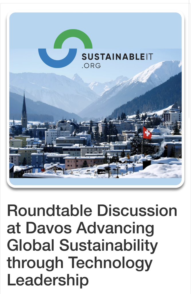 Please join us for our first event at the new Hub Culture Boardroom (Promenade 109) at Davos 2024. Hosted by Sustainable.Org, TUESDAY, JANUARY 16TH from 11am-12pm. Event registration link hubculture.com/hubs/12/events….