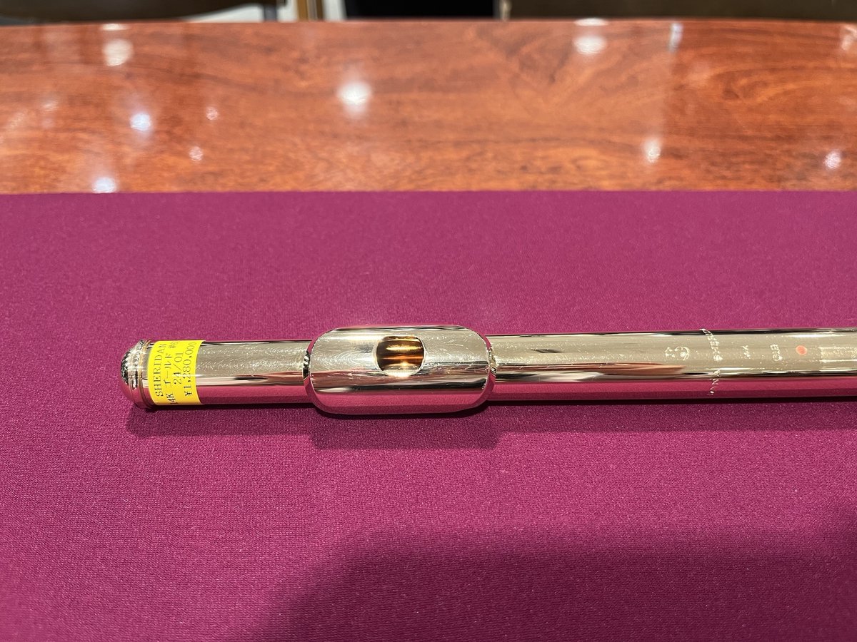 中古】フルート頭部管情報🌟 SHERIDAN 14Kゴールド 新品はもう手に入ら