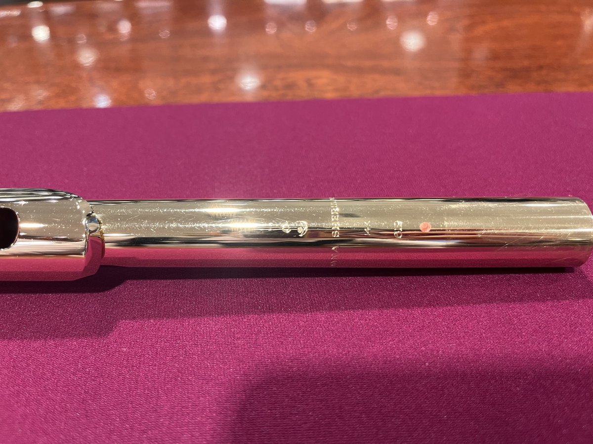 中古】フルート頭部管情報🌟 SHERIDAN 14Kゴールド 新品はもう手に入ら