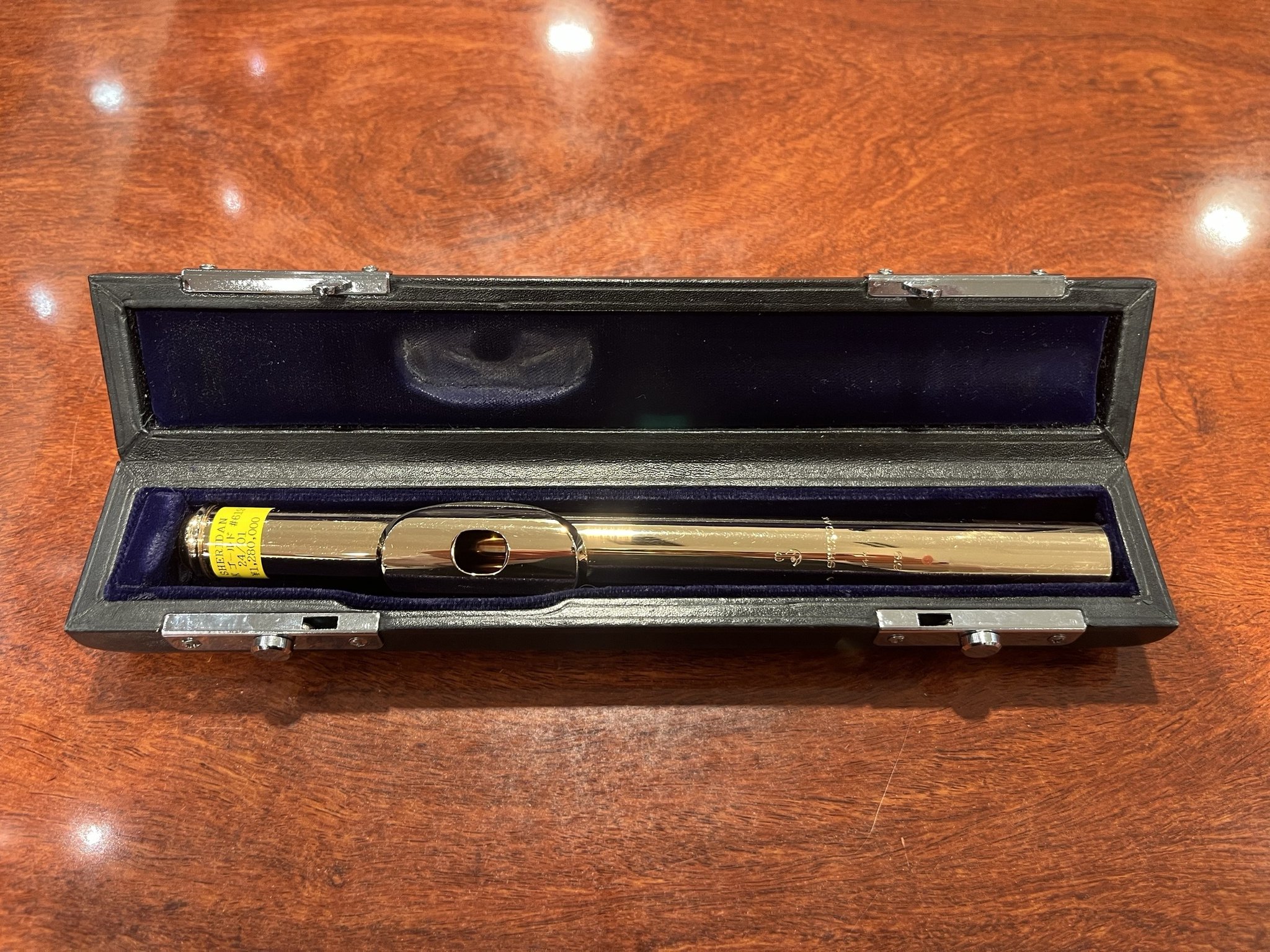 Sheridan フルート頭部管 925銀製ライザー14K