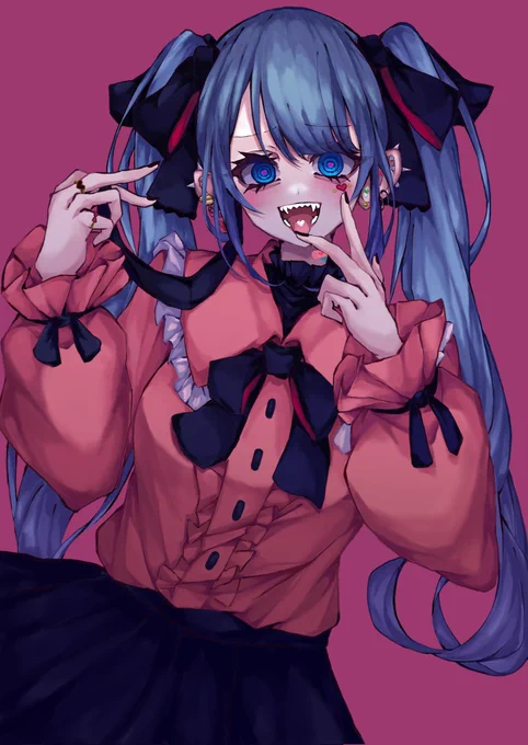 ヴァンパイアミクさん!  #初音ミク #ヴァンパイア
