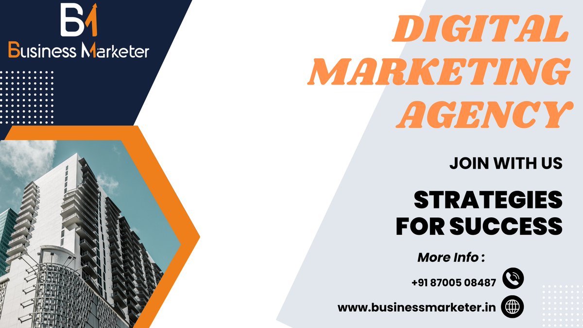 BM_Hisar's tweet photo. 𝐛𝐮𝐬𝐢𝐧𝐞𝐬𝐬 𝐦𝐚𝐫𝐤𝐞𝐭𝐞𝐫, often referred to as a digital marketer when focusing on online channels, is a professional responsible for promoting products or services using digital platforms and strategies.
Website - https://t.co/huwwb5mctw
.
.
.
.
#businessmarketer https://t.co/LYZqZD53D5