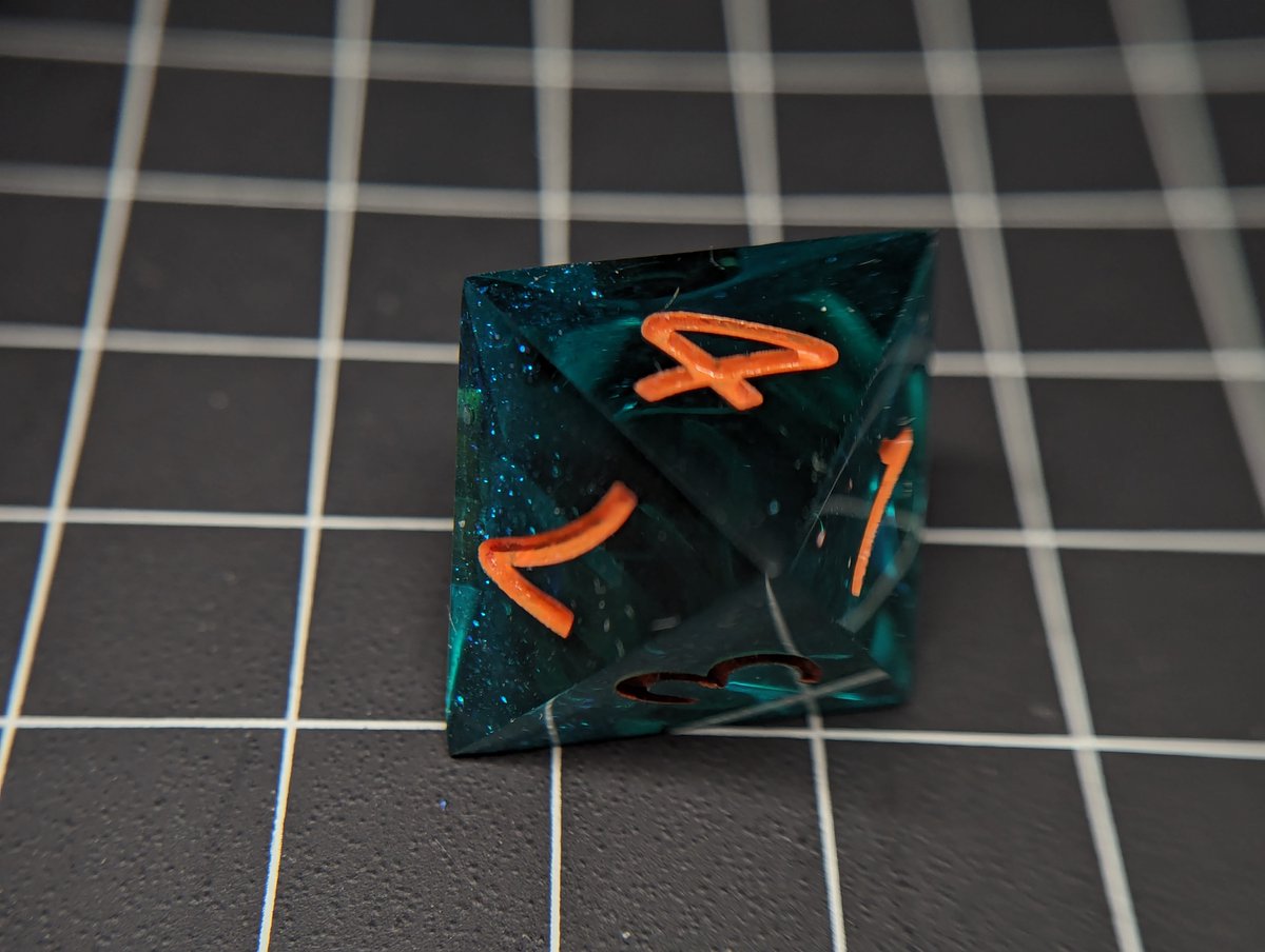 TweetsOfAly's tweet photo. Another Solo D8!
#dice #handmadedice #dicemaking #diceset #dnddice #resindice #dicemaker #ttrpgdice #dungeonsanddragons #dicegoblin #rpgdice #polyhedraldice #handmade #rpg #tabletopgames #tabletop #pathfinder #mathrocks #d8 #clickclacks https://t.co/XTXciGVOQ5