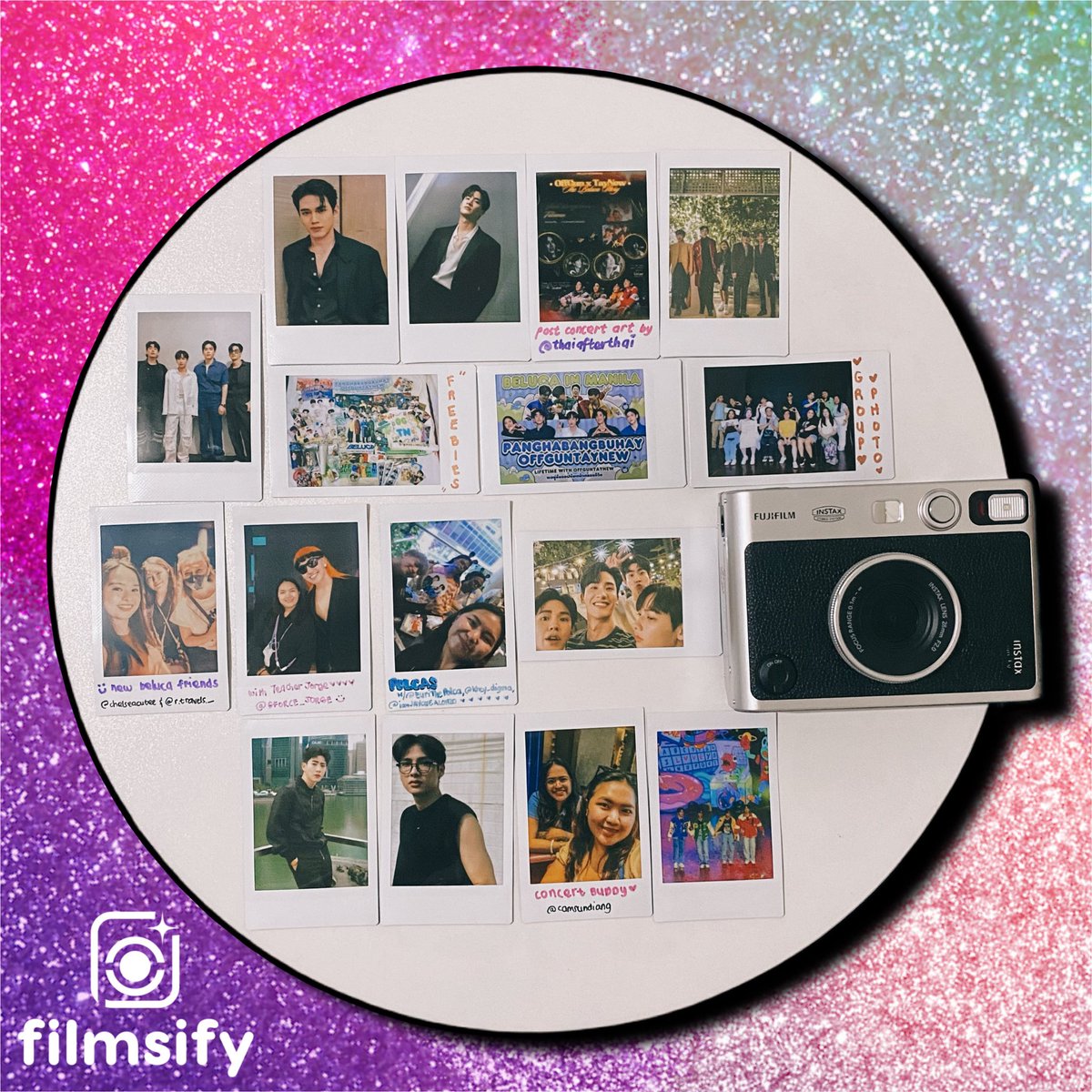 _filmsify's tweet photo. rekindle that nostalgic feels from your last fanmeet/concert attended thru filmsify~ 

dm now to order🫶🏻

#instaxphotography #instax #instaxphoto #instaxhybrid #instaxphilippines #instaxprinting #film #prints  #smallbusiness #pampangabased #instaxminievo #instaxph #filmsified https://t.co/CobKqGtn5A