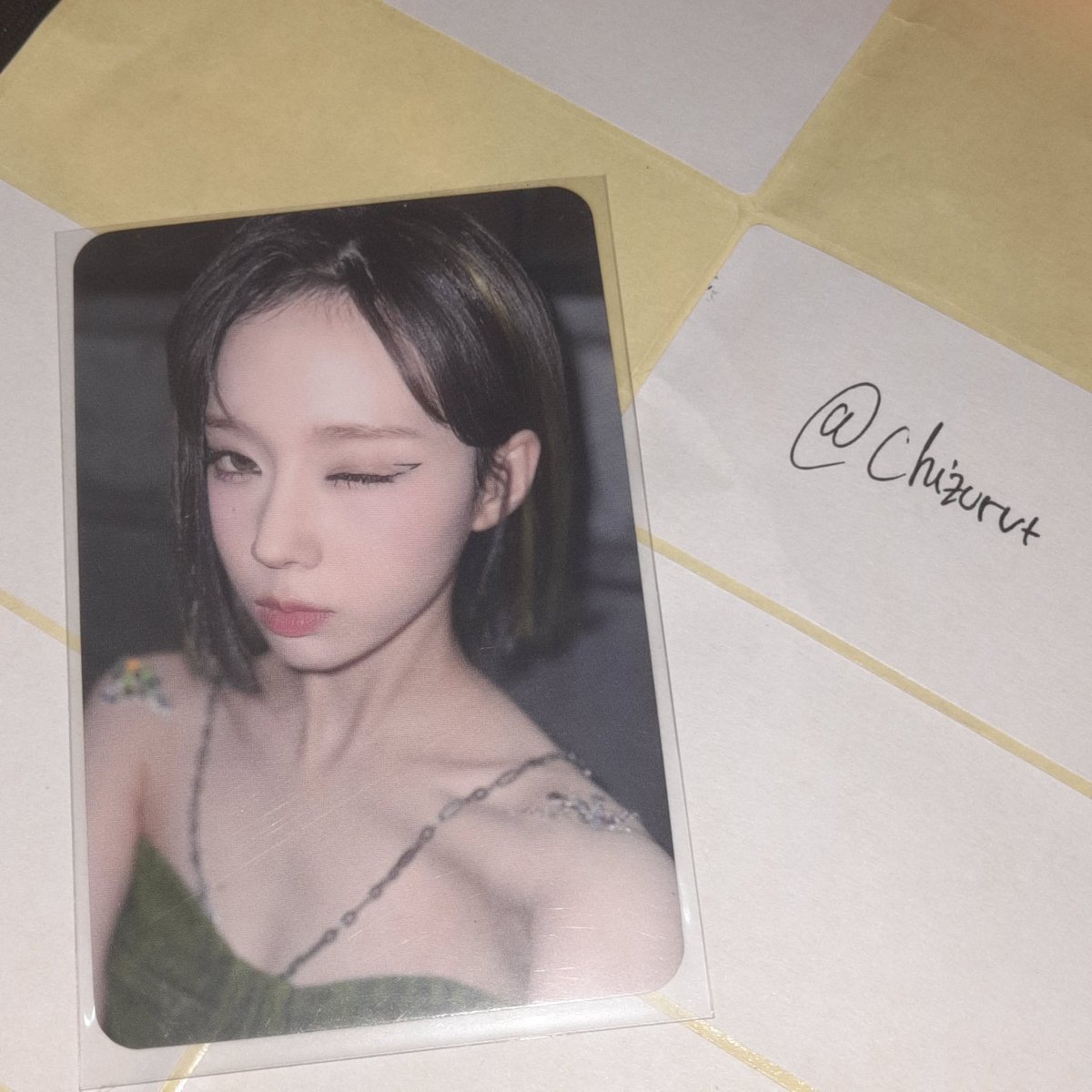 chizurvt's tweet photo. wts // want to sell

Winter starriver c ver pon my world

💰80k  
– exc fee adm 3.2%
✅️ bisa split pay
✅️ bisa keep event 
📍 padang

T. Wts lfb winter aespa pc photocard non album photocard pob my world star river c ver https://t.co/S7spPeQLnr