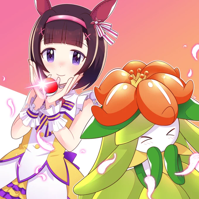 ニシノフラワーが勝負をしかけてきた!【再掲】 #ウマ娘