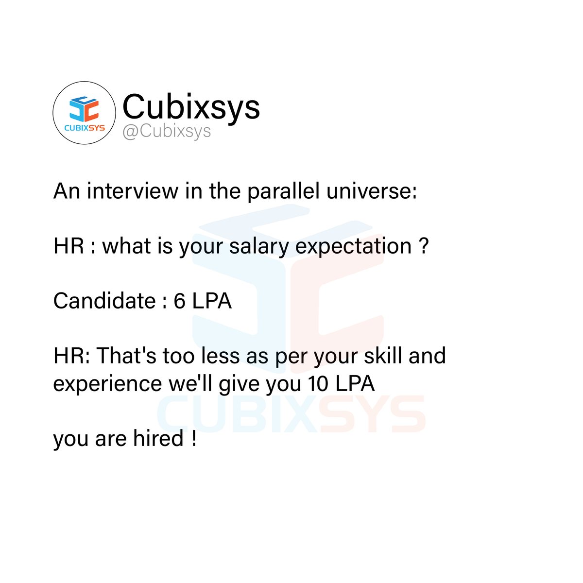 cubixsys's tweet photo. Every Employee is like:
"I wish I could be a part of that alternate universe...🙂"

#designer #designerfashion #graphicdesigner #graphicdesign #graphicdesign #GraphicDesigning #graphicdesignerlife #graphicdesignersgroup #graphicart #employeeengagement #employees https://t.co/B73B1ARFz4