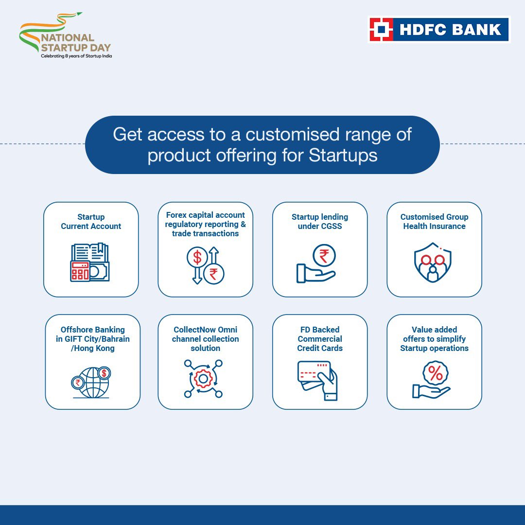 Boost your startup s growth with HDFC Bank. Visit the nearest branch to know more https t