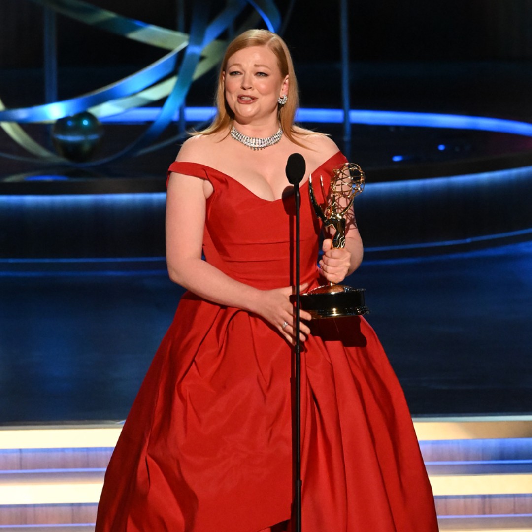 4ChionLifestyle's tweet photo. Sarah Snook accepts the Emmy Award for outstanding lead actress in a drama series for “Succession.” #succession #emmys #4chionstyle #4chionentertainment https://t.co/eUziYlj3vV
Photo by Phil McCarten/Invision for the Television Academy/AP Images https://t.co/1Hgtr2g7m7