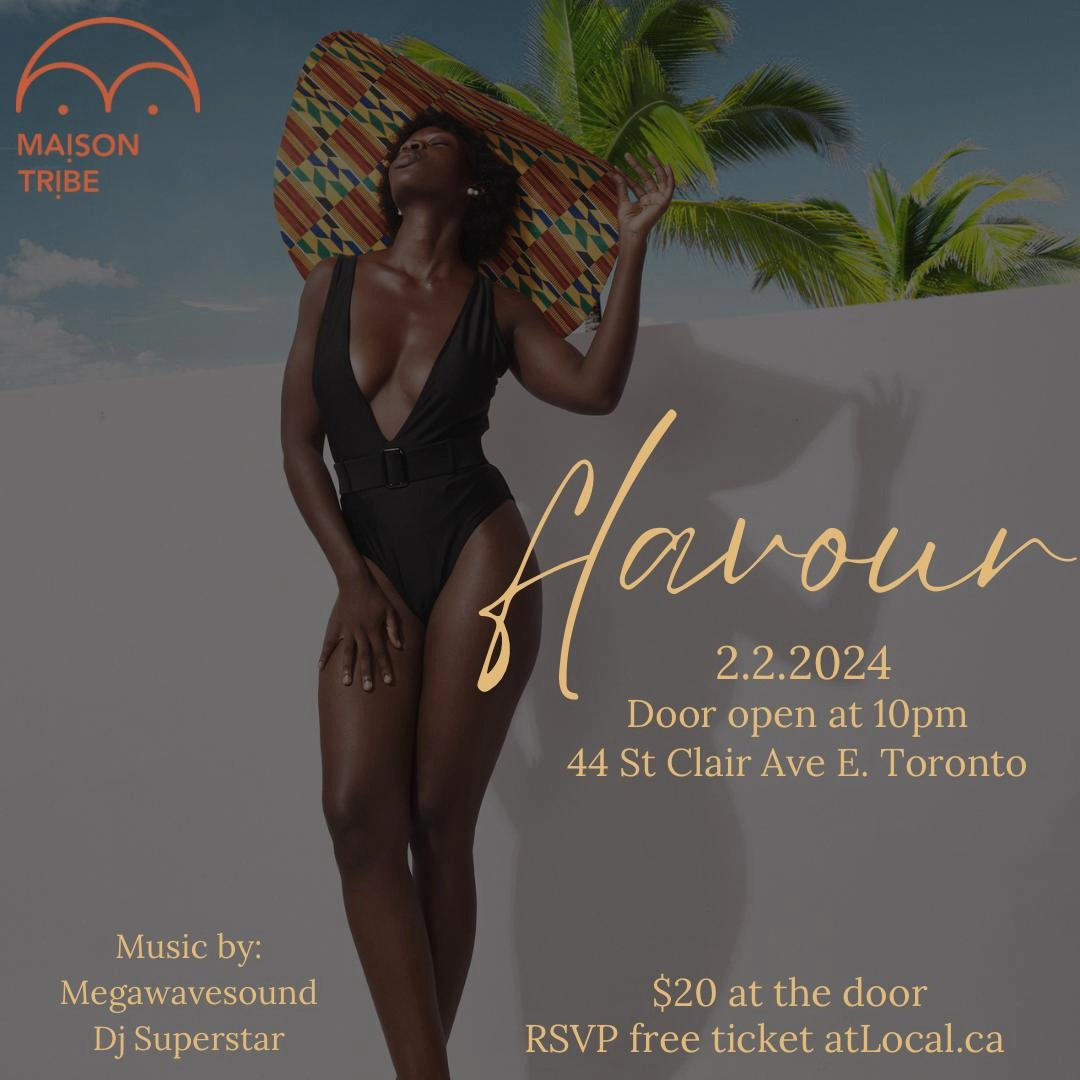 MegawaveSound's tweet photo. Indulge in the sublime fusion of music flavors and good vibes at Maison Tribe on Friday February 2, 2024. 🎶✨ 
Free tickets available until claimed! More @ the door!
Join Megawave Sound and the sensational DJ Superstar for an unforgettable night! 🎉 
Sponsored by atLocal Events https://t.co/R9b4of4ttd