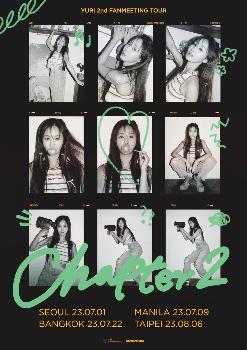SMTOWNCharts's tweet photo. #YURI successfuly wrapped up her 2nd Fanmeeting tour titled โYURI 2nd FANMEETING TOUR : Chapter 2โ in 4 countries with total 4 shows!
โ Seoul (D-Cube Arts Center) - 1,242
โ Manila (New Frontier Theater) - 2,385
โ Bangkok (Chaengwattana Hall) - 1.500
โ Taipei (TICC Hall) - 1.500 https://t.co/VwlMKbbDRb