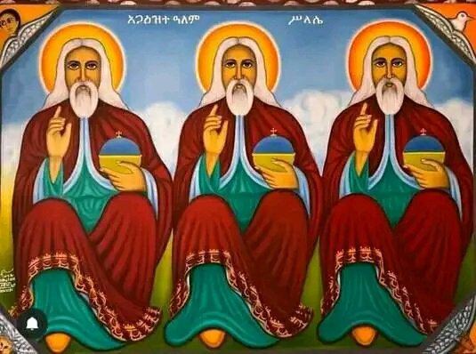 አንድ አምላክ በሆነ በአብ በወልድ በመንፈስ ቅዱስ ስም ጥር ሰባት በዚች ቀን ሥሉስ ቅዱስ የባቢሎንን ግንብ ያፈረሱበት ዕለት ነው፣ በሀገራችንም ቅዳሴ ቤታቸው የከበረበት ዕለት ነው።