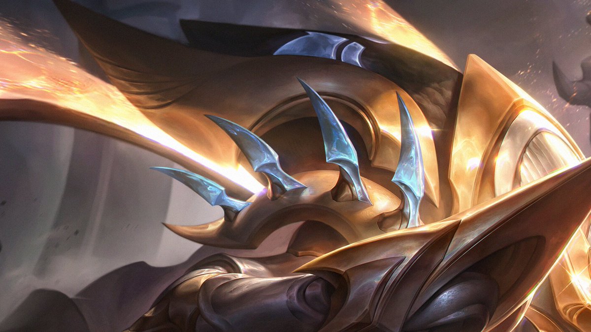 JumaraloHexCore's tweet photo. Worlds 2018 Kha'Zix Golden Chroma Chinese SplashArt Promo Art - League of Legends by Pandart Studio

https://t.co/S1qBRLyreT https://t.co/hf8COZQBXG