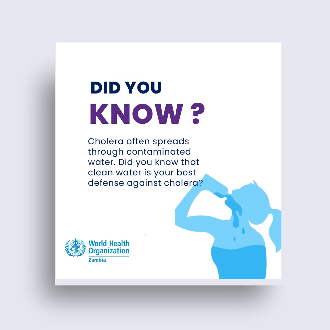 #PreventCholera. Drink safe and clean water to protect you and your family from getting #cholera.
#EndCholera #CholeraResponse #CleanWater 🚰#HealthForAll