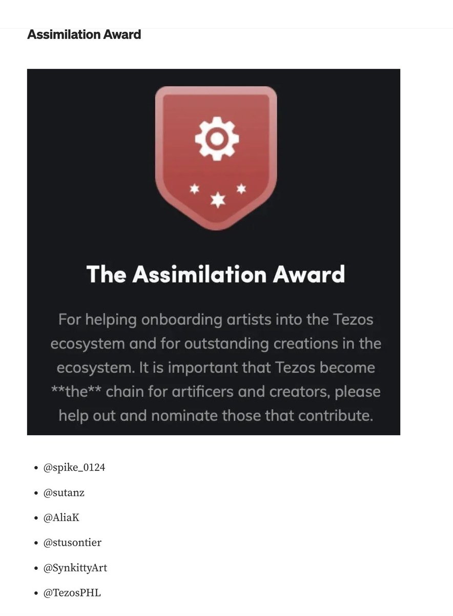 siftcroix's tweet photo. 🥳Tezsup!

Salamat!
Thank You!

This will inspire me to keep contributing and helping. Sharing this honor with every Tezos member striving for excellence.  

Thank you for the nominations and the recognition #Tezos Family!
Thank you @TezosCommons !
Congrats too @TezosPHL . https://t.co/HisYGDVoTt