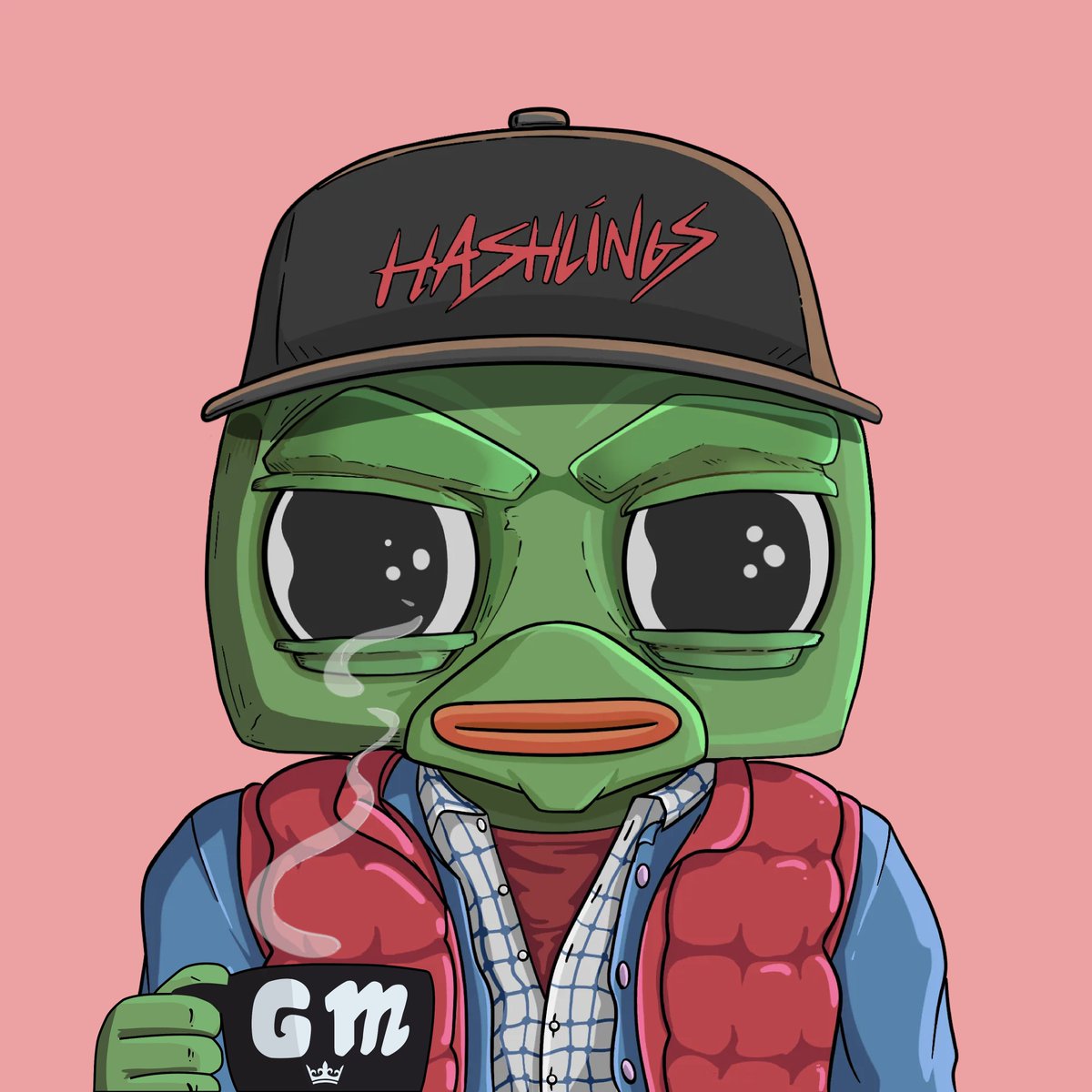 TwixCashew's tweet photo. GM 💞 Marty McPepe wanted to wish you all a Happy Hashlings Tuesday ☕️ https://t.co/ZvpAyPyqb5