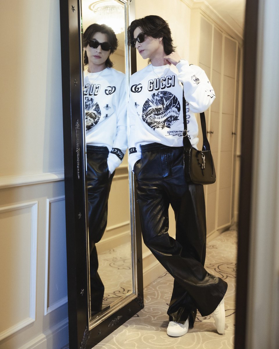 Gulfkanawutofc's tweet photo. Gucci boy ที่จริงใจ หล่อเท่สุดๆ 😎

GULF​ X GUCCI MFW
#GucciFW24xGULF
#GucciFW24
#SabatoDeSarno
#Gucci #GulfKanawut https://t.co/gufZuBqmLz