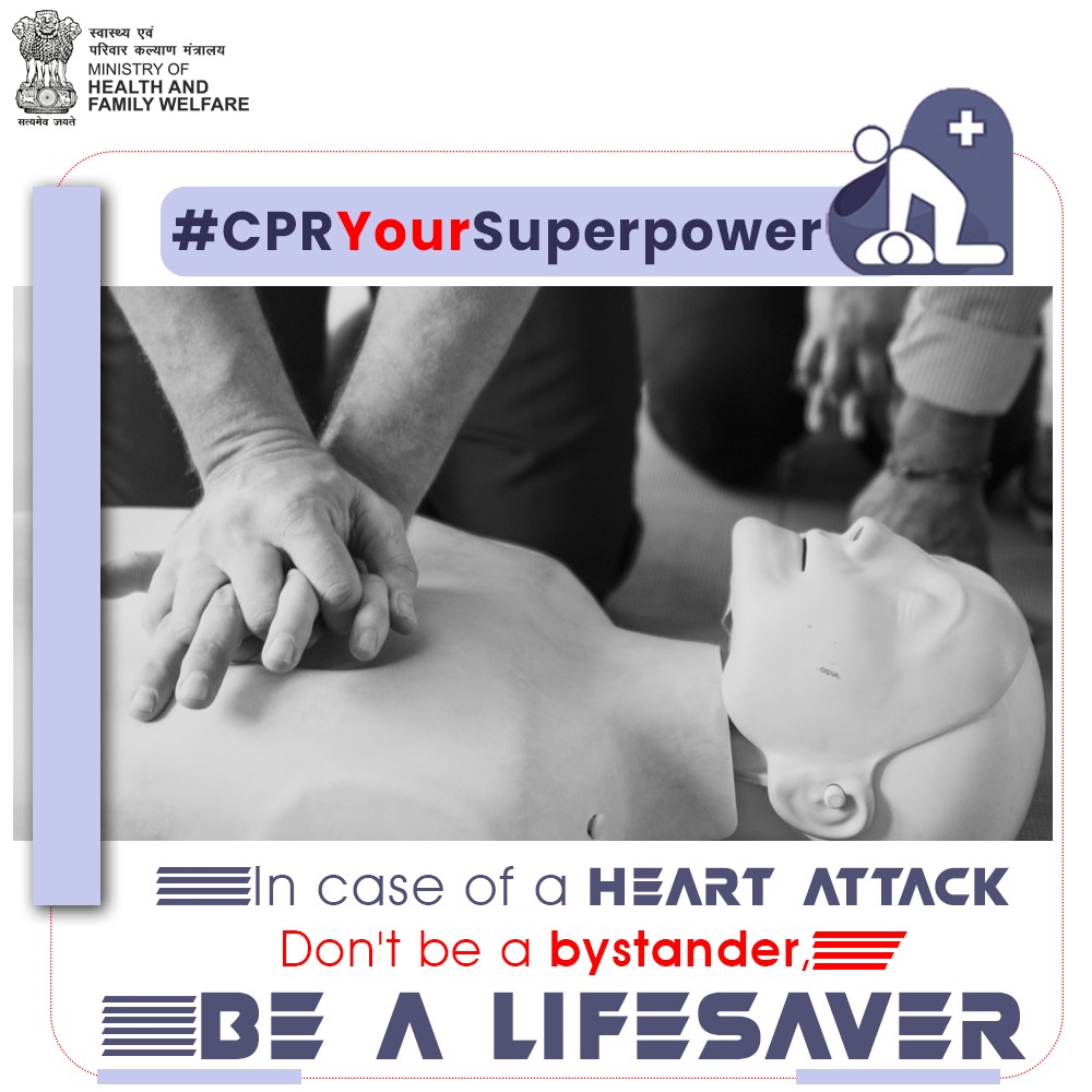 Save a life, be a hero! 
#ChalYaarSeekheinCPR

Did you know? CPR is a superpower anyone can possess! You don't need to be a doctor to keep a heartbeat going. 

Learn the right techniques and become a lifesaver today: youtube.com/watch?v=NLAX9F…

#CPRYourSuperpower
