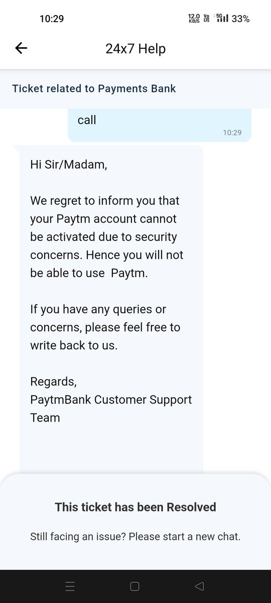 Sacheti2Sacheti's tweet image. New scam alert @paytmbankcare
#boycottpaytm
Paytm is doing wrong malpractices to get money of customer and govt is giving full support in that @PMOIndia @narendramodi  need your help sir in such kind of activities involved and scamming people openly.I request to police officials