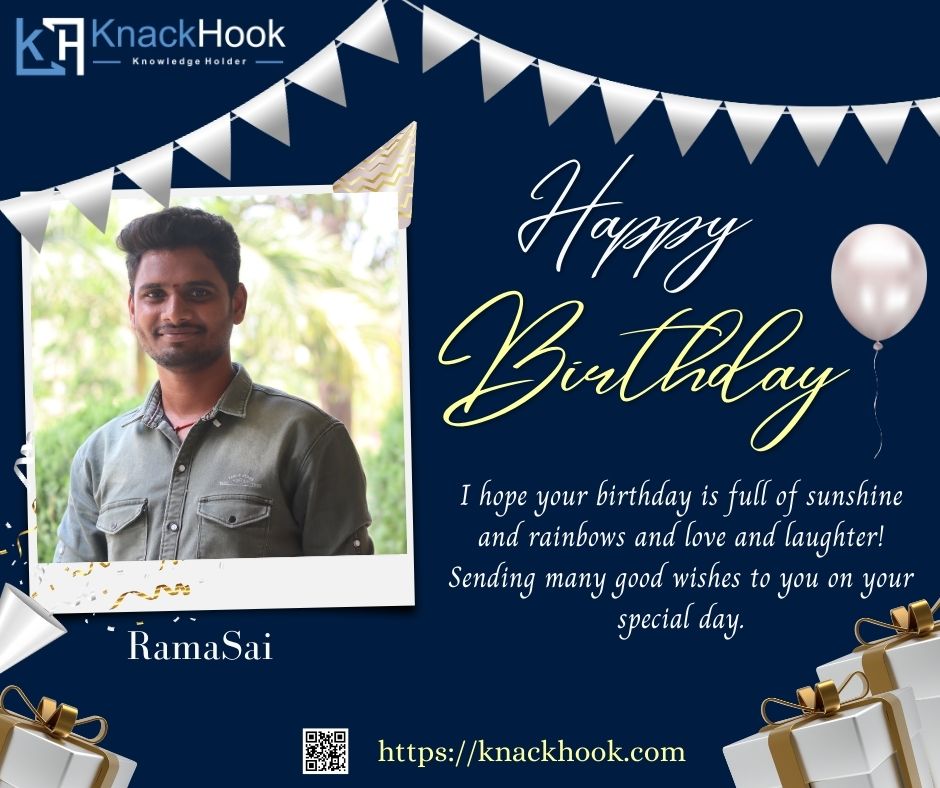 Knack_Hook's tweet photo. KnackHook Is Wishing you a very "HAPPY BIRTHDAY" Both of you...๐๐
https://t.co/kTZ9pWOQ8G
#knackhook #india #happybirthday #enterprenuers #business #digitalmarketing #jobsearch #creative #artist #startups #software #dotnet #students #education #jobs https://t.co/i5jq0ZXQSl