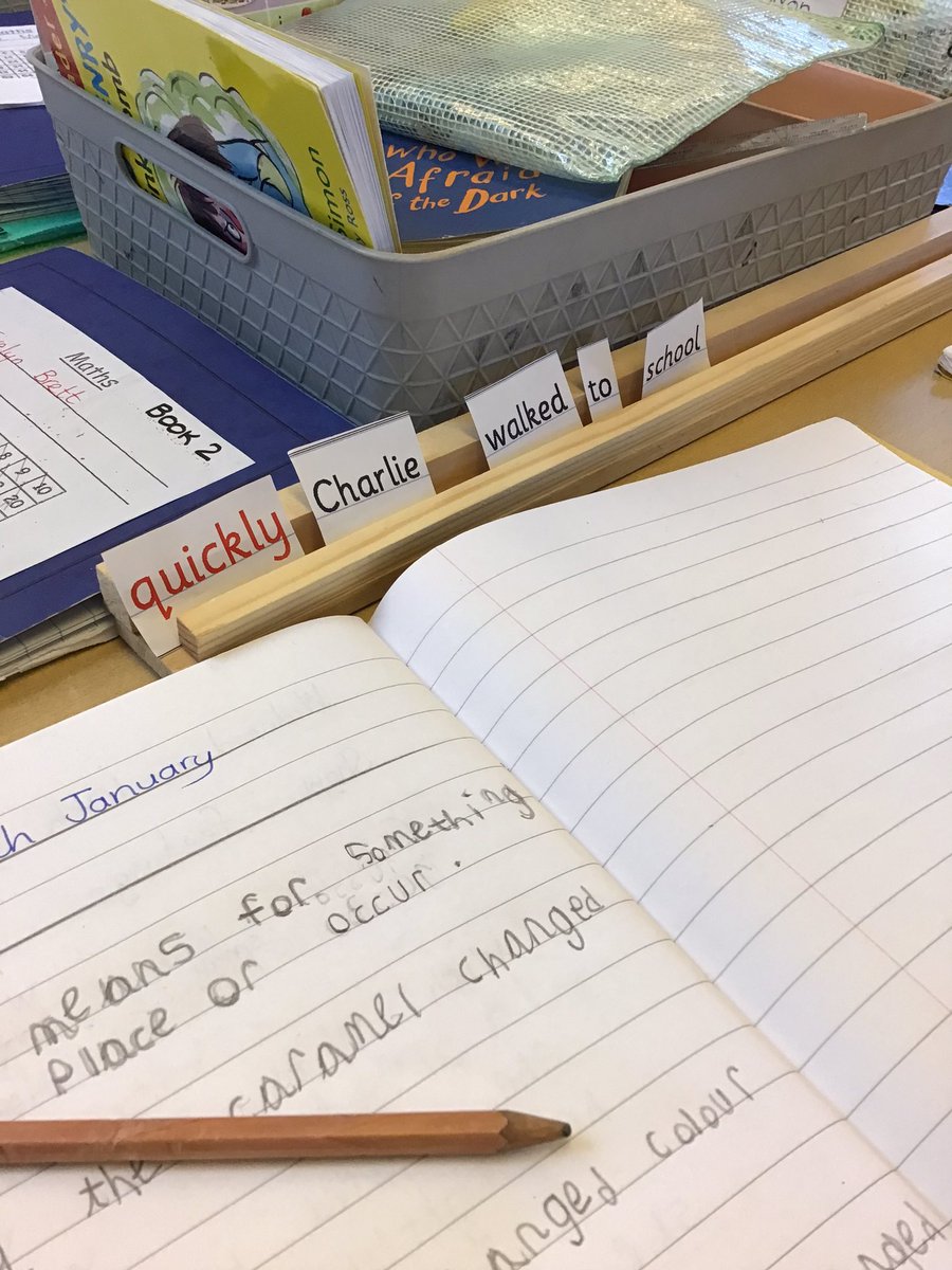 wclpsyear2's tweet photo. Today we have been positioning adverbs in different places in a sentence to see what effect it has. https://t.co/7X8gsFUkrL
