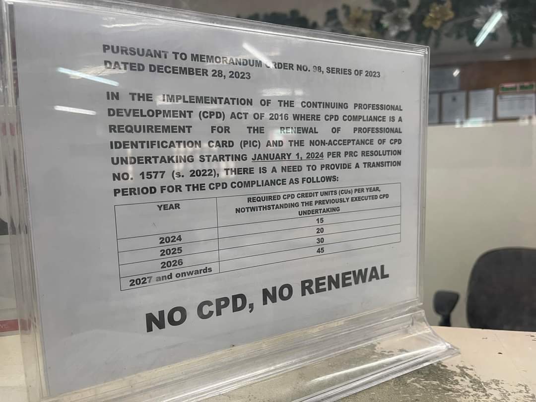 bokulife's tweet photo. Grabe CPD units na required pagdating ng 2027 https://t.co/eAPMGpj3gF