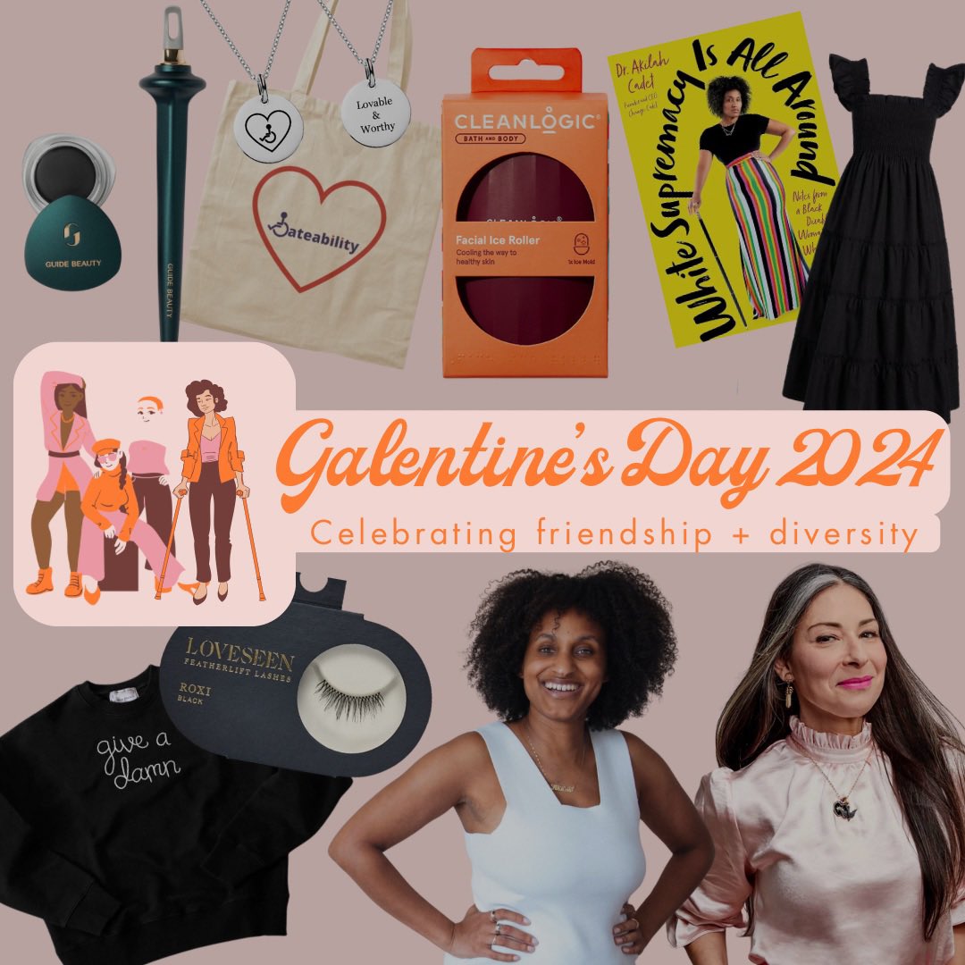 DateabilityApp's tweet image. Even as a dating app, we see the importance in all sorts of connections, so we’re celebrating friendship with a Galentine’s Day event on February 13! 

Nominate yourself or a friend!

#Dateability #GalentinesDay #Disability #ChronicIllness 

forms.gle/Dgzv3ea12N8npS…