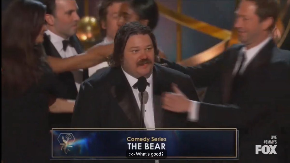 First ever Emmy Winning Friend of the Show… Couldn’t have happened to a better guy ❤️ <a href="/mattymatheson/">MATTY MATHESON</a>