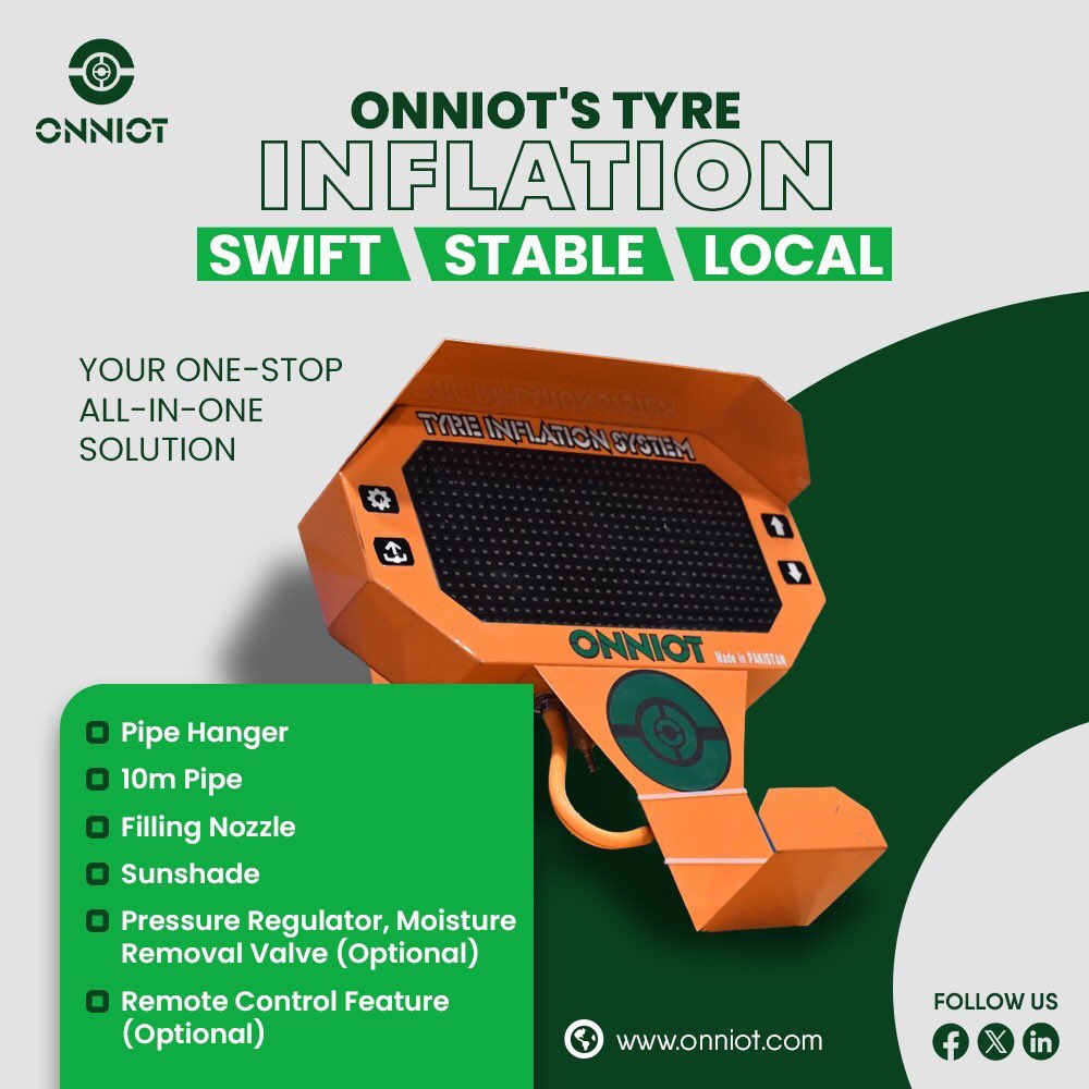 OnniotOfficial's tweet photo. Do tyre inflation differently with Onniot, it's quick, solid, and right in your local area! Embrace the all-in-one solution designed just for you. 

Imagine Onniot: practical pipe hanger, 10m pipe, and user-friendly filling nozzle, that's the Onniot difference! https://t.co/67TD42YSgg