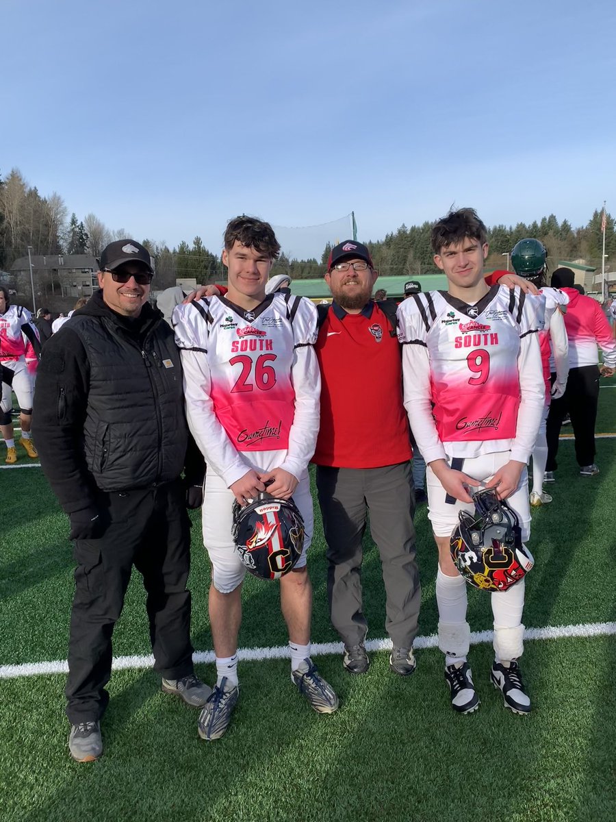 CoachGBaldwin's tweet image. I am grateful to have gotten to coach these two DUDES! Two alphas of the #PackAttack. Thank you @JackEllison45 &amp;amp; @maddox_hodge for being awesome and representing @blackhillsfb with PRIDE.
Captain ✅ 
1st Team All-League ✅ 
Team Award Winner ✅ 
All-Star ✅ 
Forever 🐺🏈✅