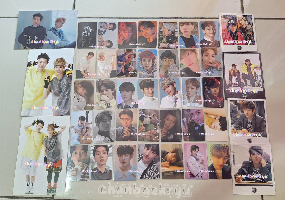wts . want to sell lfb
TAKE ALL ONLY
OFFER PRICE BY DM 
NO LOWBALLING! serious buyer only

📍ina, jateng
can ship ww if u hv ina address
tg. exo pc chanyeol baekhyun sehun chanbaek photocard