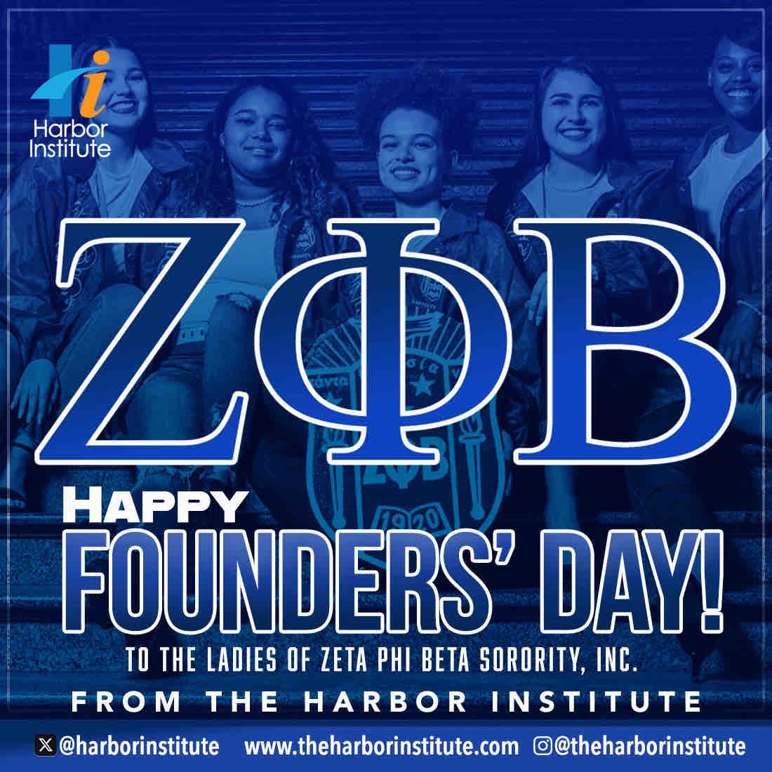 Happy Founders’ Day to the finer women of Zeta Phi Beta Sorority, Inc. who were founded 104 years ago on the campus of Howard University by five Pearls. Thank you for continued scholarship, service, sisterly love, &amp; finer womanhood. #ΖΦΒ #ZphiB #Finer #ZphiB104 <a href="/ZPhiBInc1920/">Zeta Phi Beta Sorority, Inc.</a>