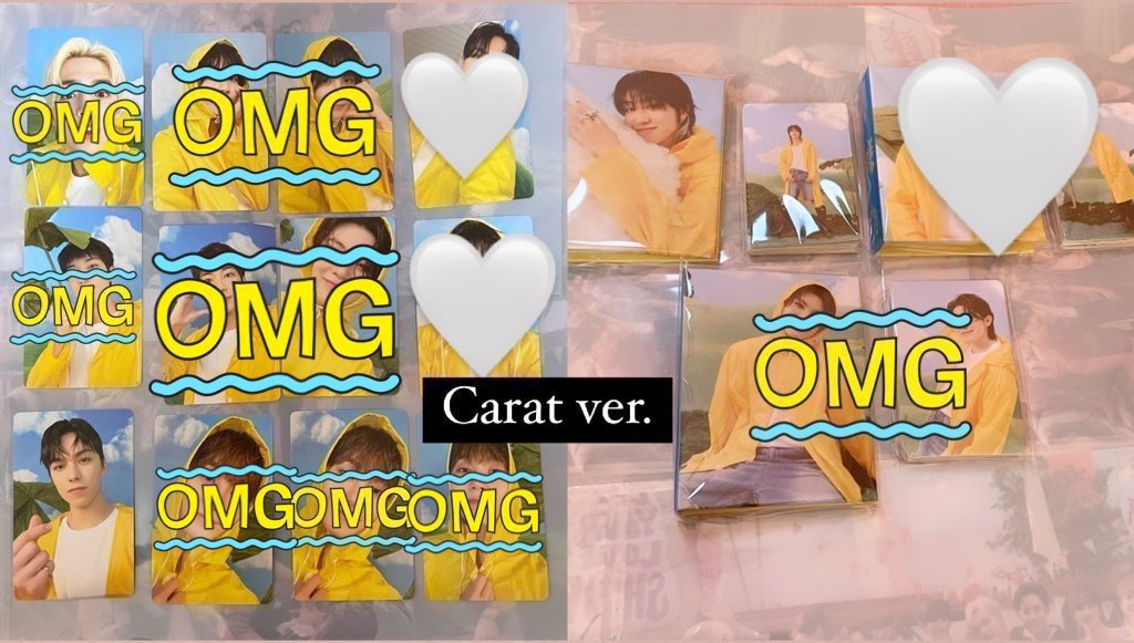 PtiBxo's tweet photo. seventeen 交換 セブチ ラキドロ トレカ 

【譲】エスクプス ジョンハン ジョシュア  ジュン ホシ ウォヌ ウジ ミンハオ ミンギュ スングァン バーノン ディノ

【求】ドギョム(過去トレカ)

郵送(同日発送)📮
纏めて、条件良い方優先
お気軽にお声掛け下さい😊 https://t.co/aAG494MJ2U