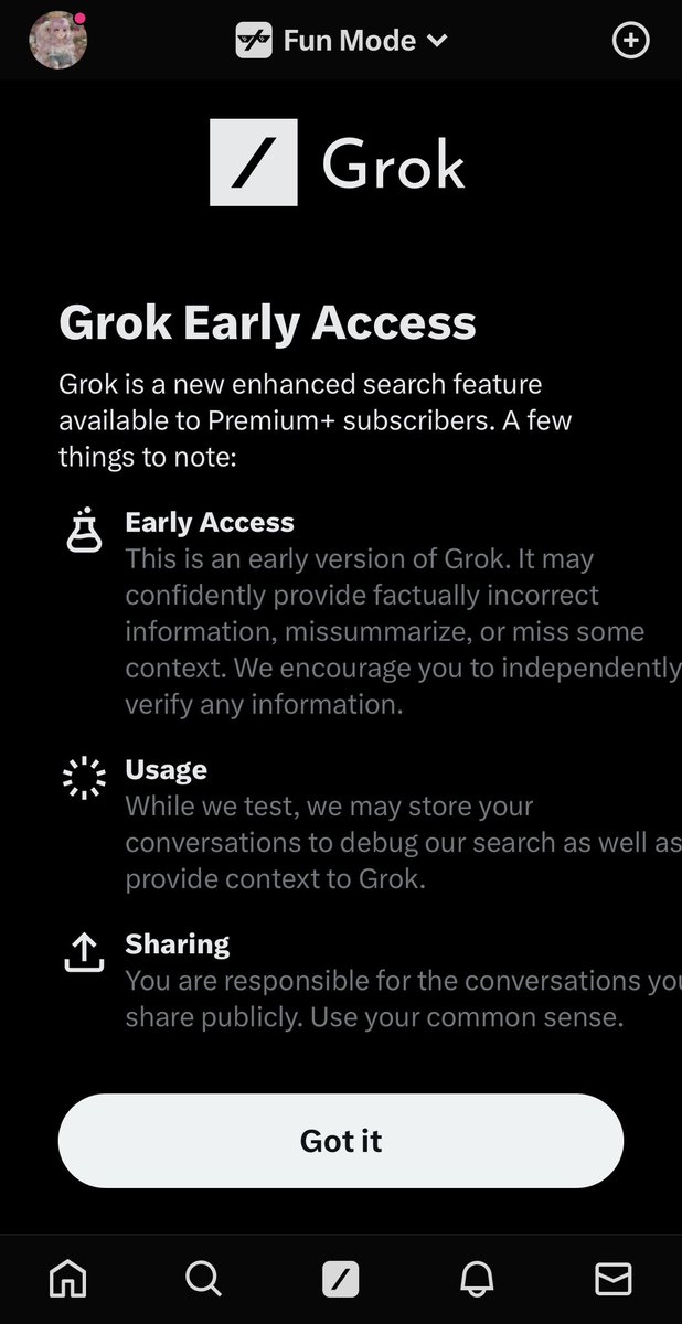 yukaijerng's tweet photo. finally got myself some @grok https://t.co/uym7NRRBID