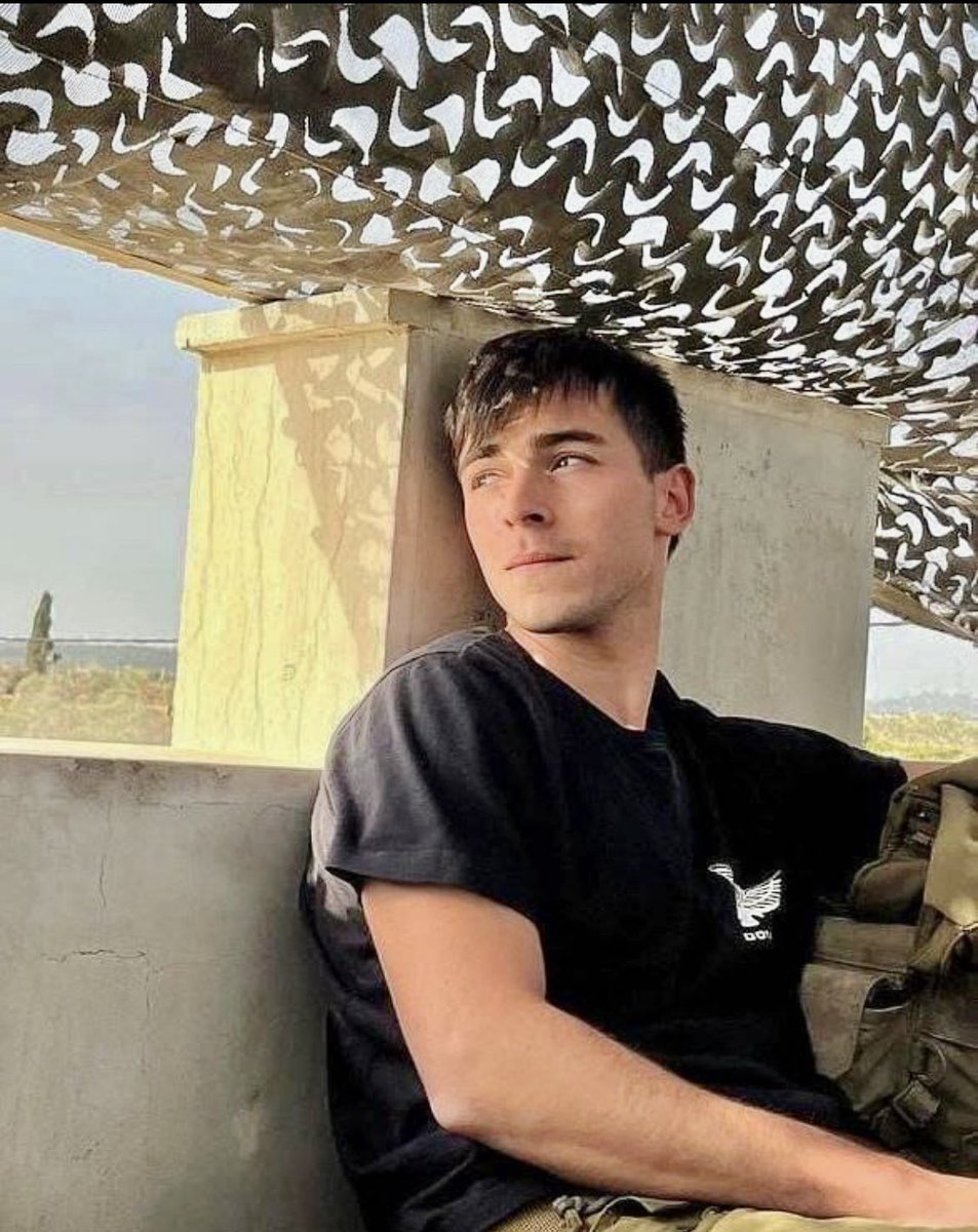 mihaschw's tweet photo. Most of the young people have the time of their lives, at 21y old. 
For the Israeli young men and women it’s time to fight for their country, to fight the most barbaric savages - the terrorists all around #Israel . 
189 IDF soldiers, too young Israeli have died as Heroes, defending their country. Hundreds were badly injured, still fighting  for their lives in hospitals, some lost limbs, eyes…
If you are this young, value your peace, appreciate your life, learn right from wrong and do something meaningful with your life…
Nitzan had lots of plans for his future, lots of loved ones …who are now broken . 
He died a HERO , fighting for his country, yesterday. Too young … 🕯️🙏

Sgt. First Class (res.) Nitzan Schessler, 21, of the 55th Brigade's 7155th Battalion, from Hadera.