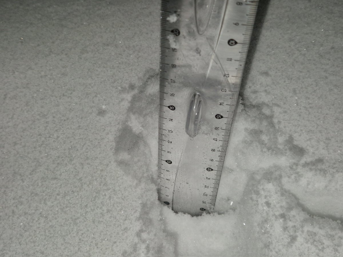 MeteoLatvia's tweet photo. Labrīt!
Jelgavā šorīt jau vairākas stundas visai spēcīgi snieg un puteņo.Ceļi un ietves aizsnigušas. Sniega segas biezums nakts laikā palielinājies par aptuveni 5-7 cm, un pašlaik sasniedz 15-17 cm.
#sniegs #putenis #ziema #janvāris
@LVGMC_Meteo https://t.co/29VRmgkbaP