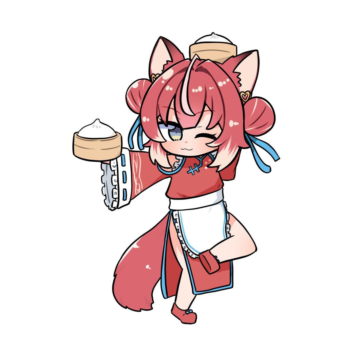 「#karunyart 夜叉の構え! 」|honmirinのイラスト