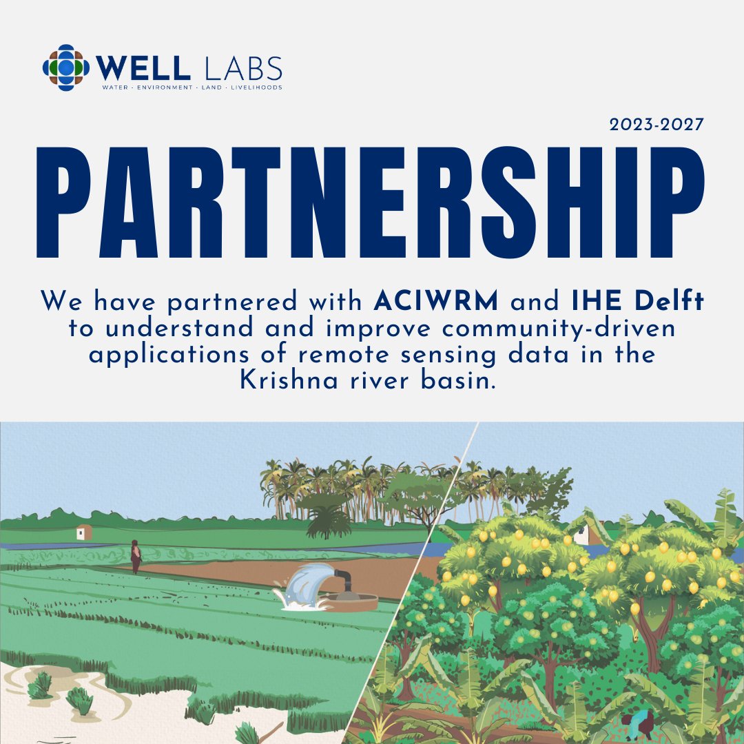 With the assumption that lack of capacity is one bottleneck, this project will work to train researchers and water professionals to improve their capacity for working with remote sensing data. Read more here: bit.ly/3GMjIKp <a href="/ACIWRM_GoK/">ACIWRM</a> <a href="/ihedelft/">IHE Delft 💧 Institute for Water Education</a>