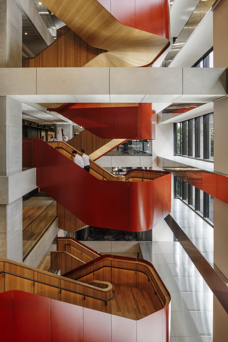 Woods_Bagot's tweet photo. Woods Bagot projects – both incorporating heritage elements – NAB Wynyard Place and InterContinental Sydney – were awarded Bronze at the #WAN & #WIN Awards. Pictured: NAB Wynyard Place. https://t.co/KsrOey61RF
#WINawards #WANawards #architecture #interiordesign https://t.co/XARwNY7639